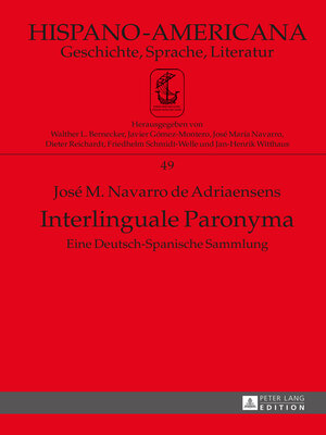 cover image of Interlinguale Paronyma